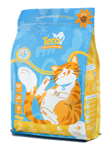 Tera Diet Salmon Insect 1.5kg — hypoallergenic BSFL cat food for cats with food sensitivities