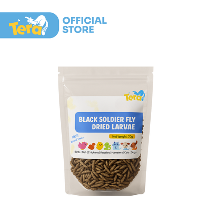 Tera Diet | Black Soldier Fly Dried Larvae 120g