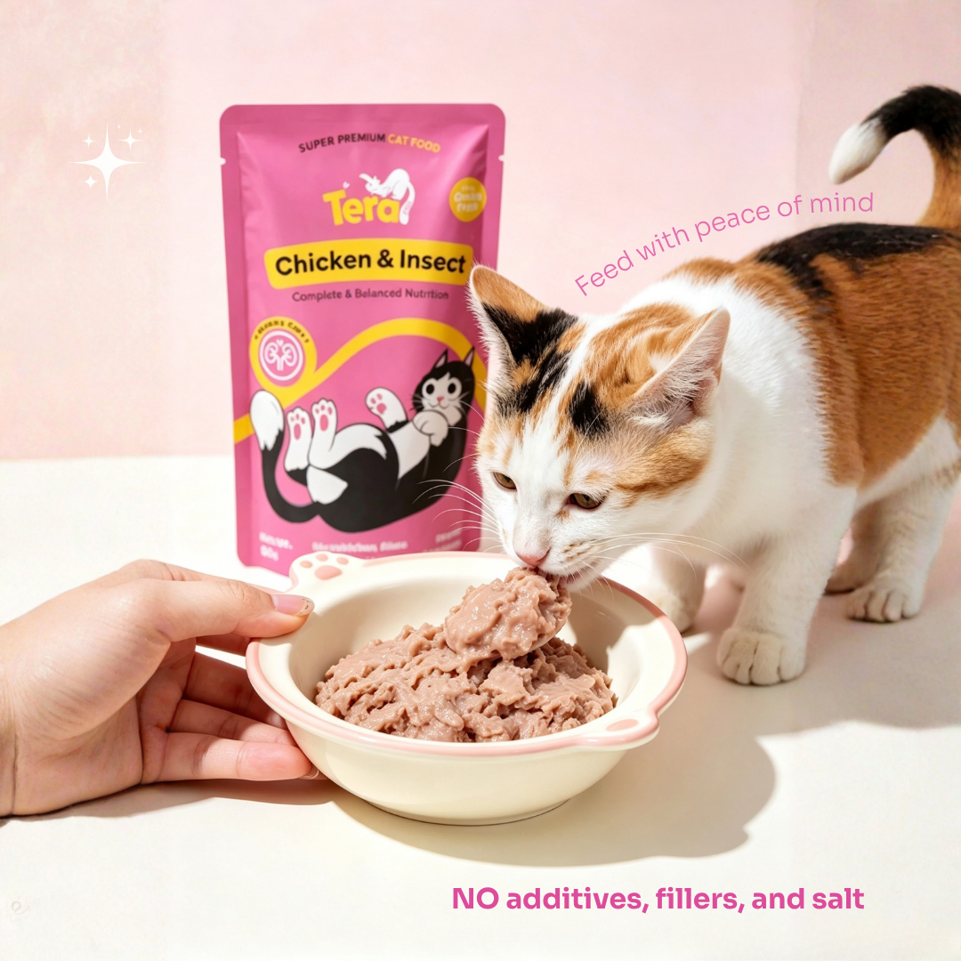 Chicken & Insect Licky Pouch 80g