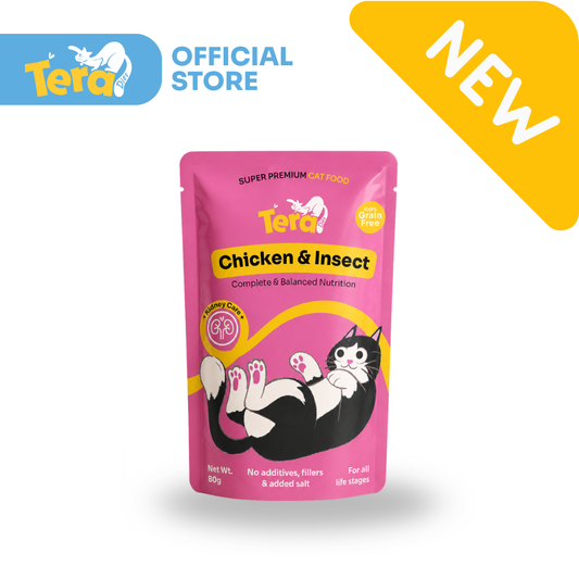 Chicken & Insect Licky Pouch 80g